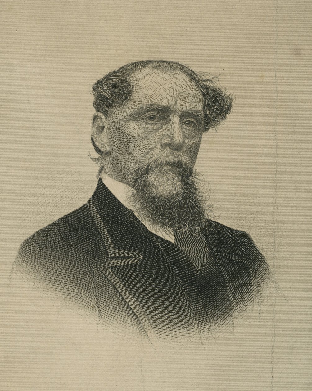 Charles Dickens, Demorests Monthly Magazine için E. G. Williams und Bros. tarafından kazınmış by Jeremiah Gurney