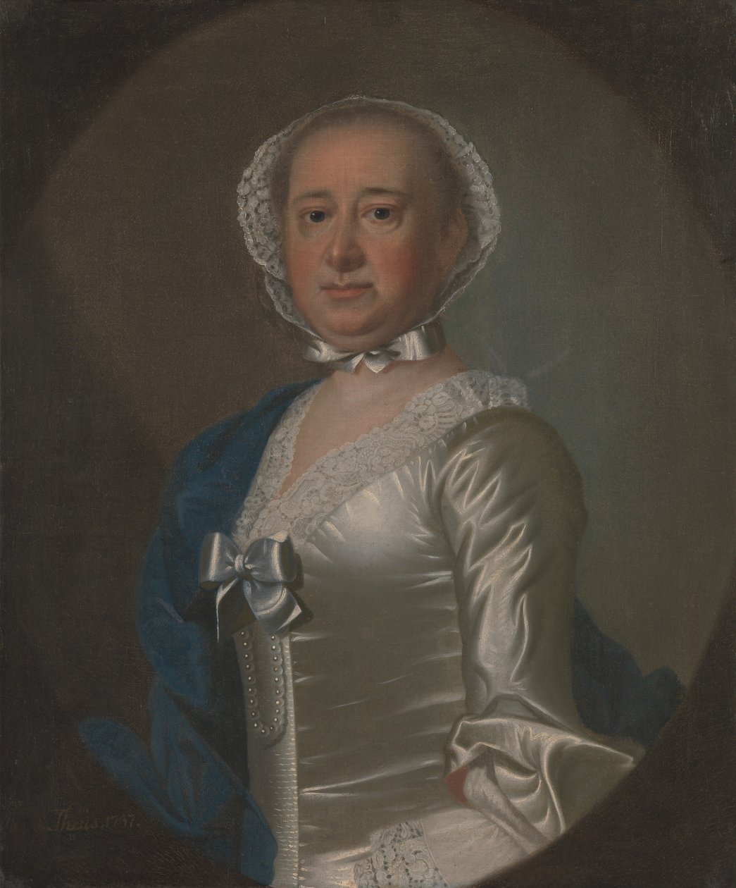 Bayan Gabriel Manigault, 1757. by Jeremiah Theus
