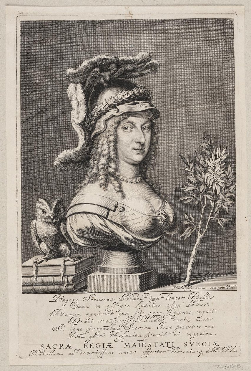 İsveç Kraliçesi Christina by Jeremias Falck
