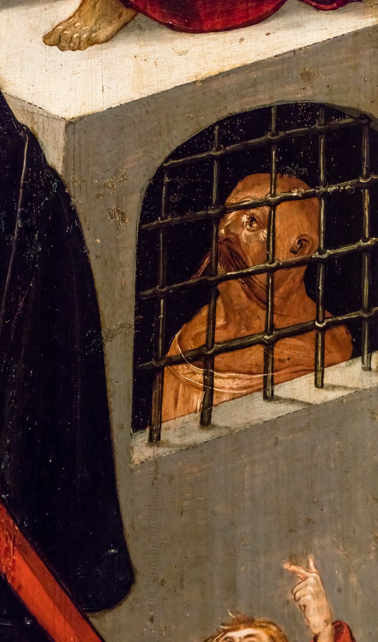 Ecce Homo, 1515 civarı (Kozalaklı ağaç üzerine tempera ve yağlıboya) by Jerg Ratgeb