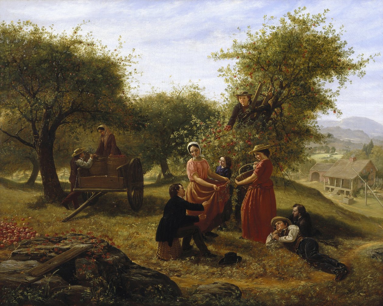 elma toplama by Jerome Thompson