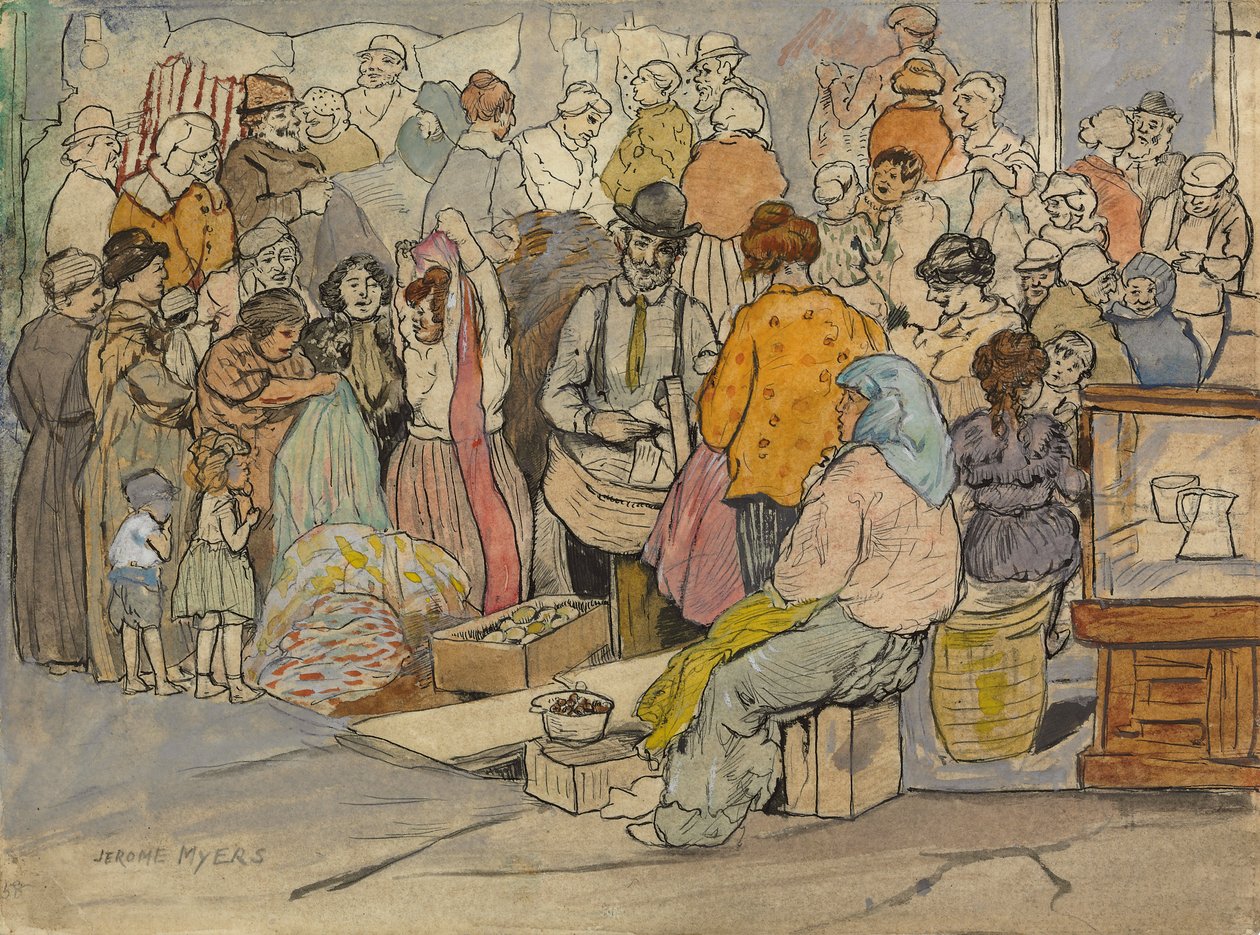 Doğu Yakası Pazarı by Jerome Myers