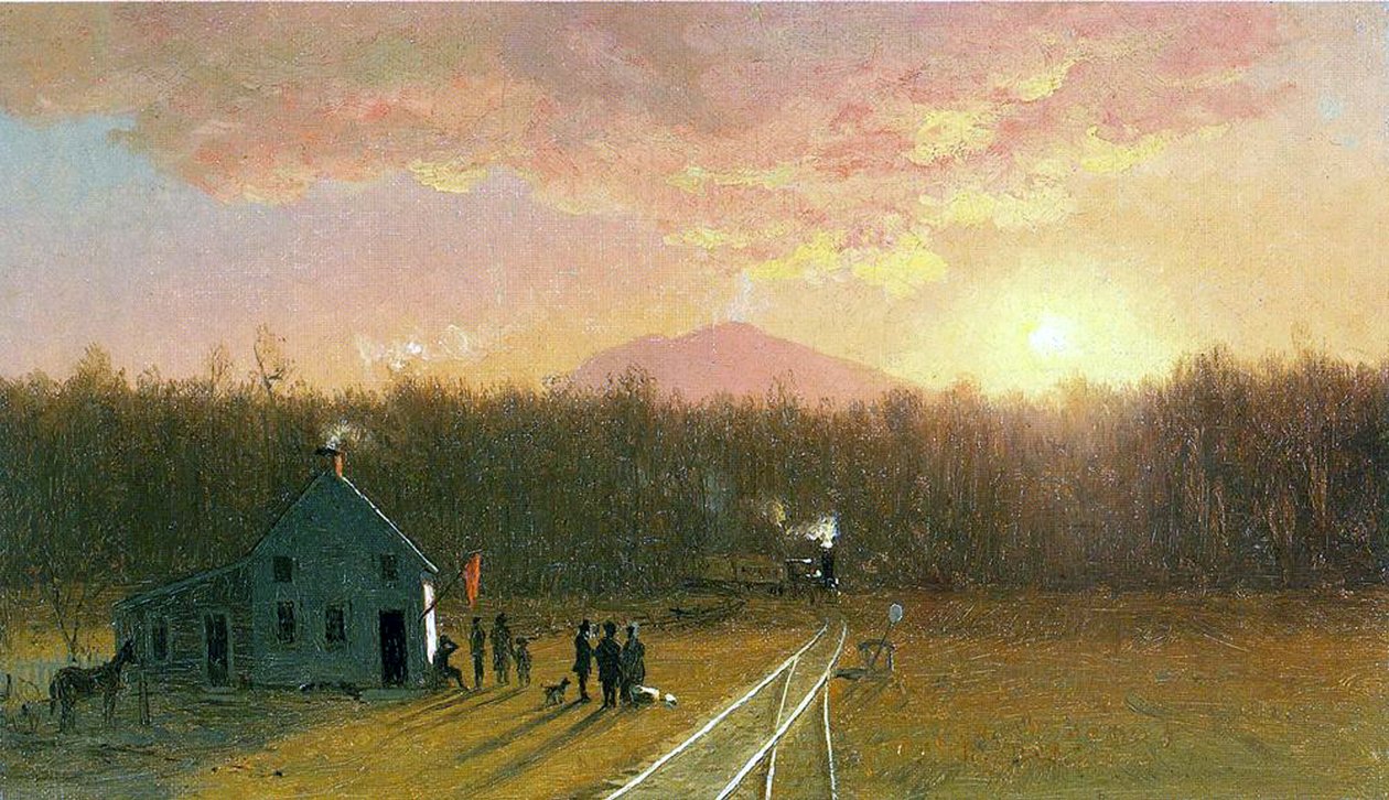 Öğleden Sonra Treni, 1867 by Jervis McEntee
