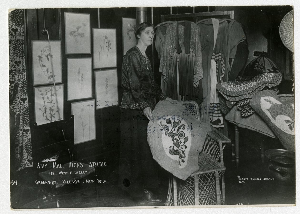 Amy Mali Hicks Stüdyosu by Jessie Tarbox Beals