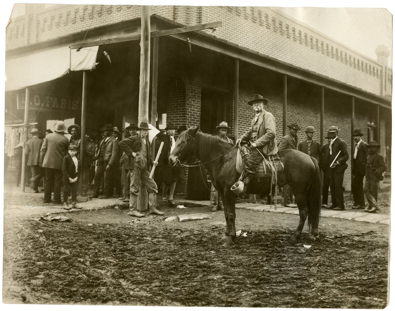 Arkansas sokak sahnesi by Jessie Tarbox Beals