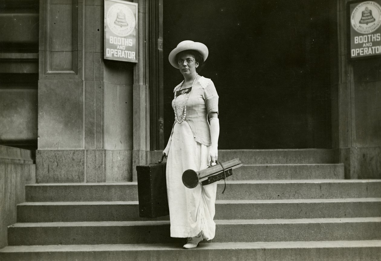 Beals iş başında, 1904 by Jessie Tarbox Beals
