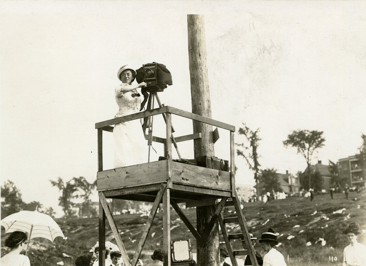 Beals iş başında, c.1905-40 by Jessie Tarbox Beals