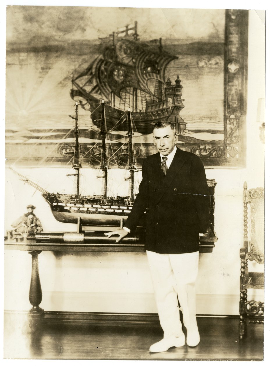 Booth Tarkington, c.1920-28 (jelatin gümüşü fotoğraf) by Jessie Tarbox Beals