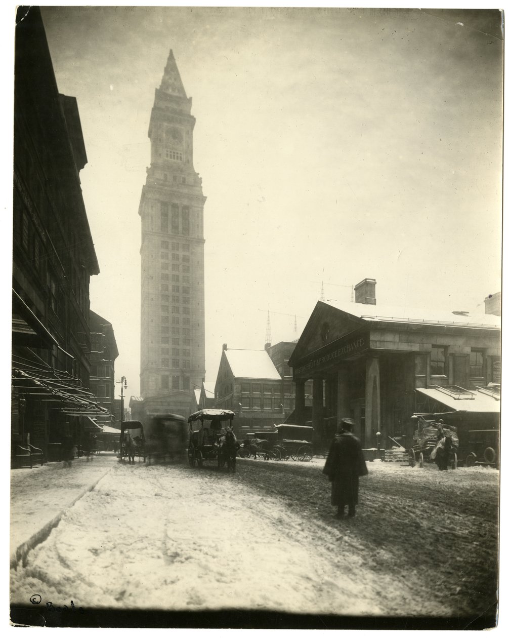 Boston, ABD, c.1902-10 (jelatin gümüşü fotoğraf) by Jessie Tarbox Beals