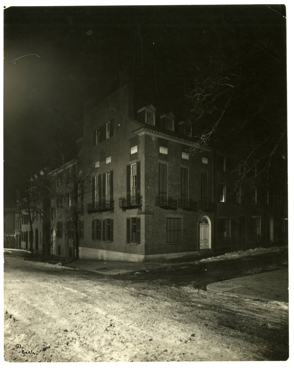 Chestnut St, Boston, ABD, c.1902-10 (jelatin gümüşü fotoğraf) by Jessie Tarbox Beals
