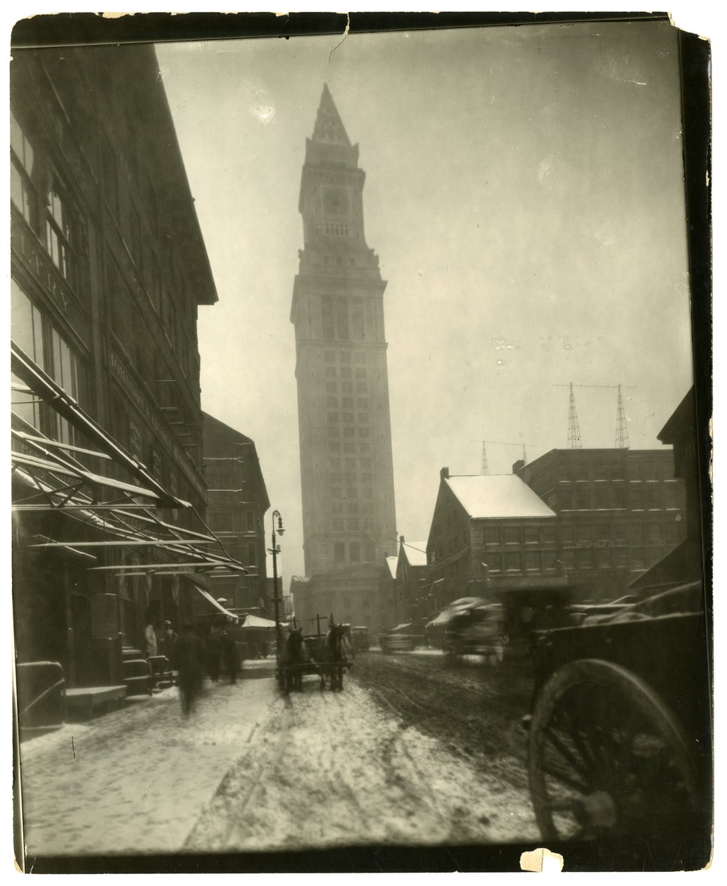 Custom House, Boston, ABD, c.1902-10 (jelatin gümüşü fotoğraf) by Jessie Tarbox Beals