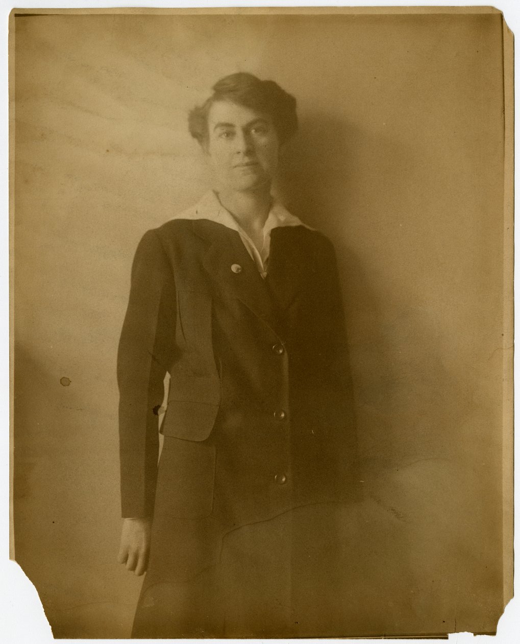 Frances Maule, c.1905-40 (jelatin gümüşü fotoğraf) by Jessie Tarbox Beals