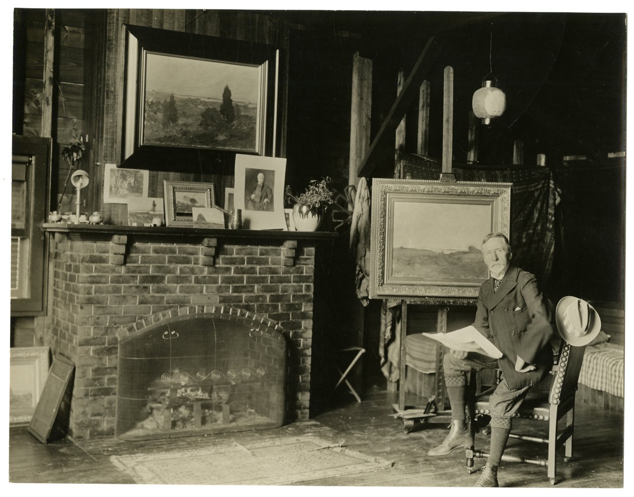 Frederick Porter Vinton, c.1905-11 (jelatin gümüşü fotoğraf) by Jessie Tarbox Beals