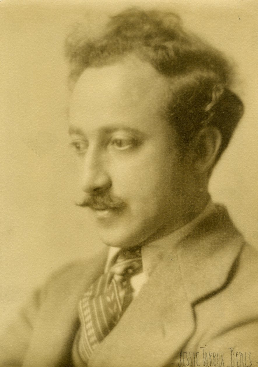Joseph Auslander, Şair, c.1925-27 (jelatin gümüşü fotoğraf) by Jessie Tarbox Beals