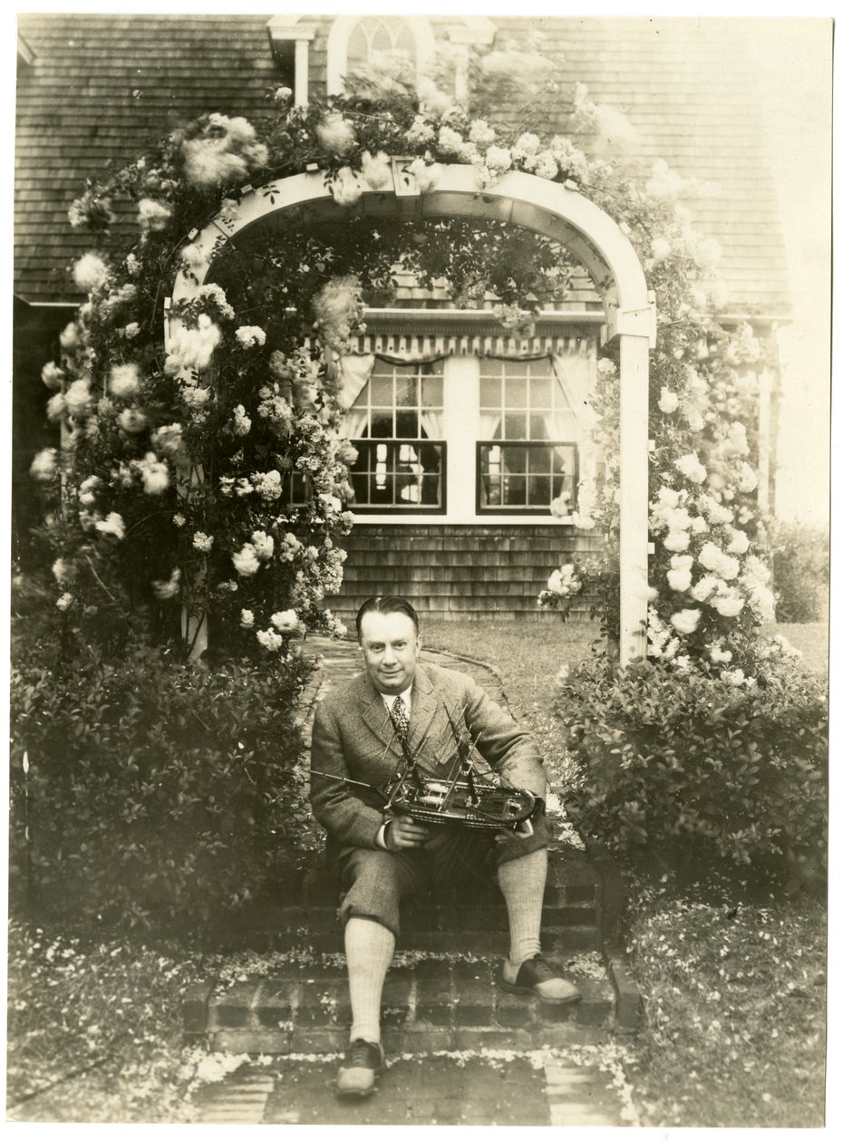 Joseph C Lincoln, c.1920-28 (jelatin gümüşü fotoğraf) by Jessie Tarbox Beals
