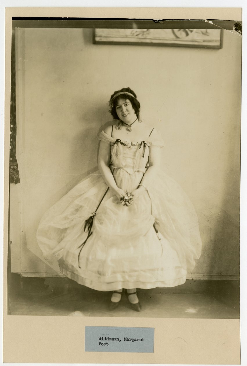 Margaret Widdemer, şair, c.1915-25 (jelatin gümüşü fotoğraf) by Jessie Tarbox Beals