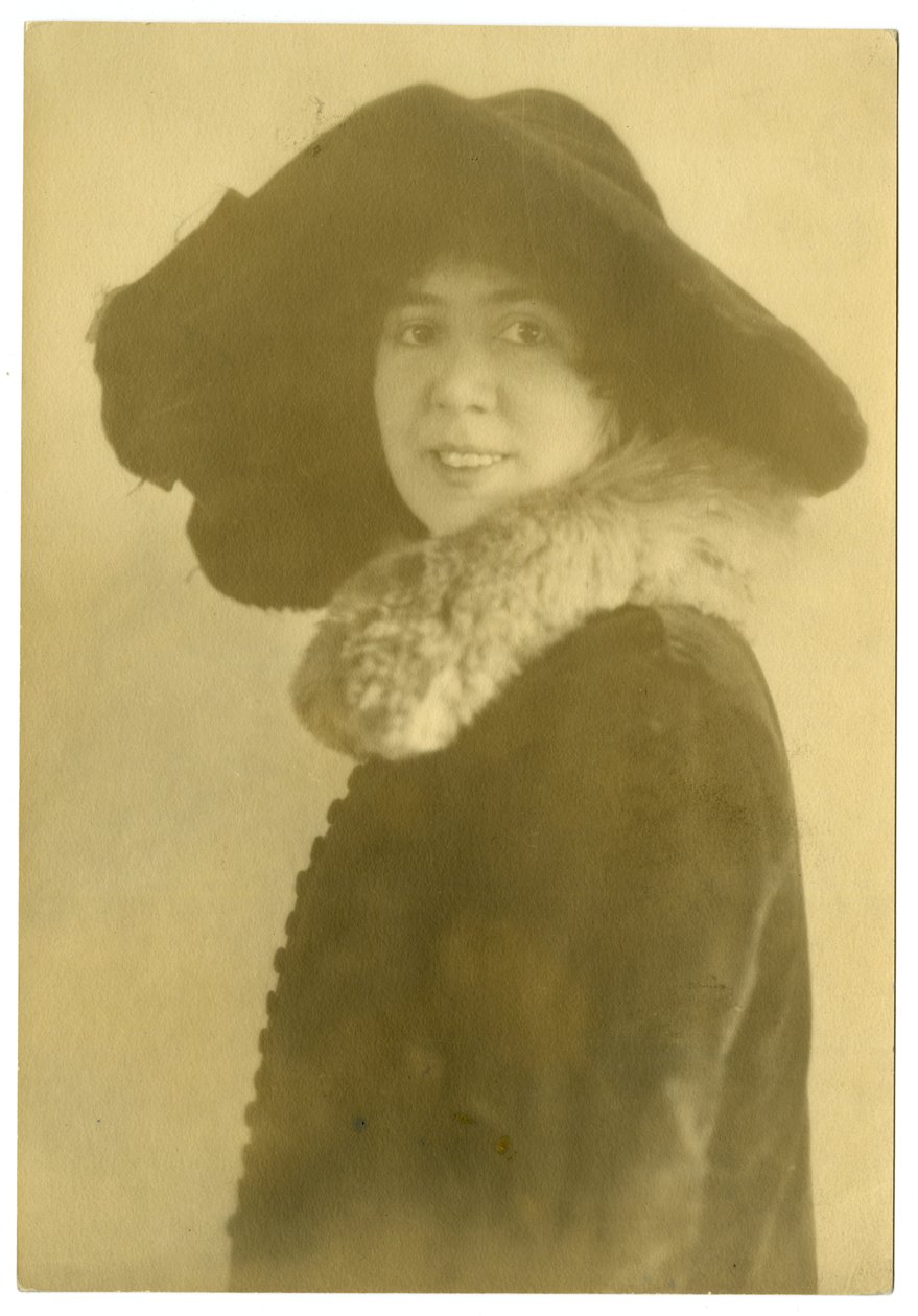Margaret Widdemer, şair, c.1915-25 (jelatin gümüşü fotoğraf) by Jessie Tarbox Beals