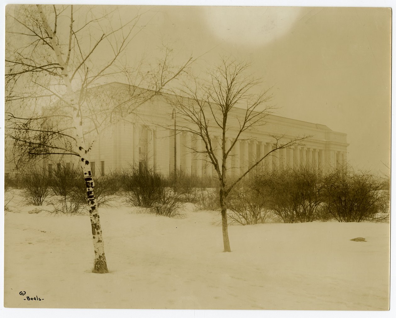 Güzel Sanatlar Müzesi, Boston, Mass, ABD, c.1902-10 (jelatin gümüşü fotoğraf) by Jessie Tarbox Beals