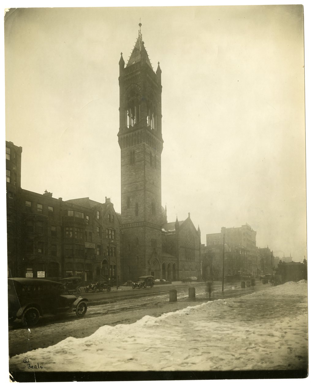 Old South Church, Boston, Mass, ABD, c.1902-10 (jelatin gümüşü fotoğraf) by Jessie Tarbox Beals