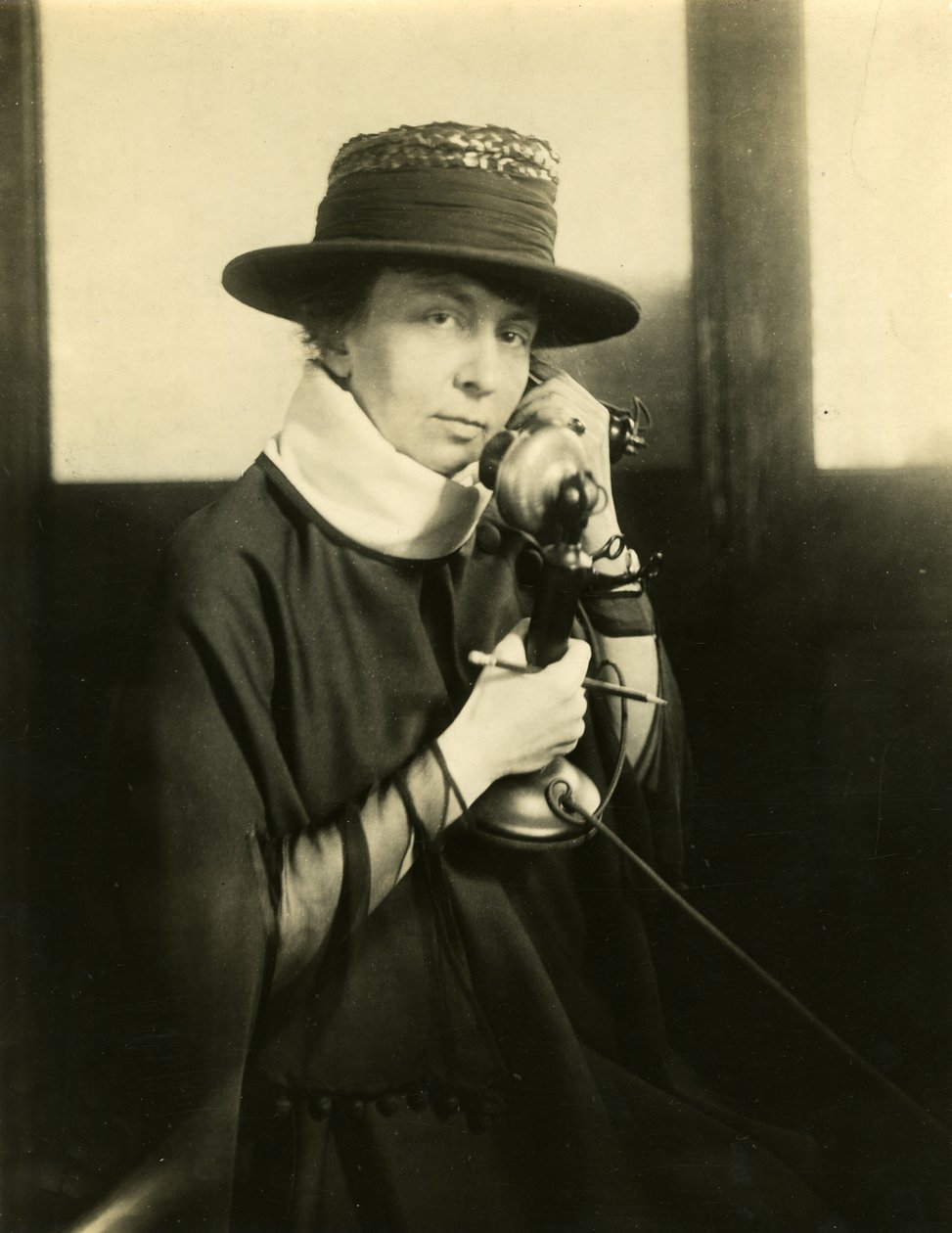 Rachel Crothers oyun yazarı, c.1905-18 by Jessie Tarbox Beals