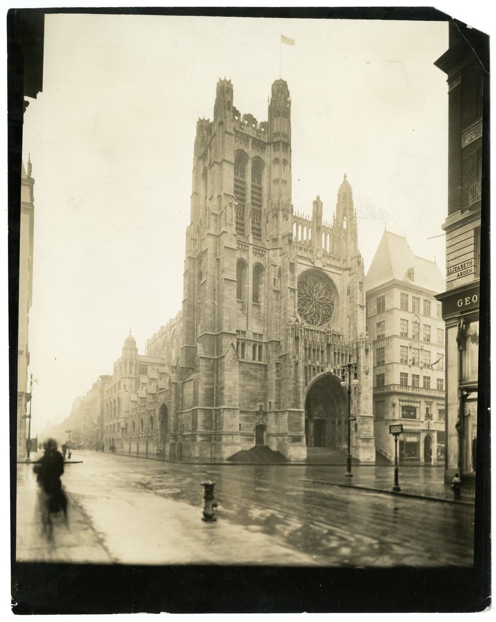 St Thomas Kilisesi, New York, ABD, c.1905-40 (jelatin gümüşü fotoğraf) by Jessie Tarbox Beals
