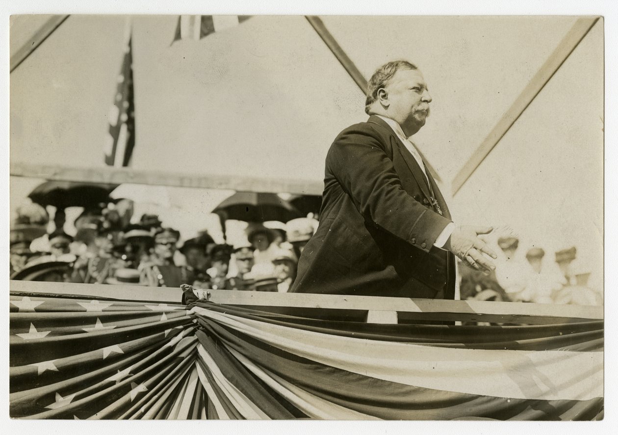 William Howard Taft, c.1908-12 (jelatin gümüşü fotoğraf) by Jessie Tarbox Beals