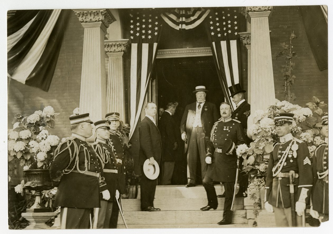 William Howard Taft, c.1908-12 (gelatin silver photo) by Jessie Tarbox Beals