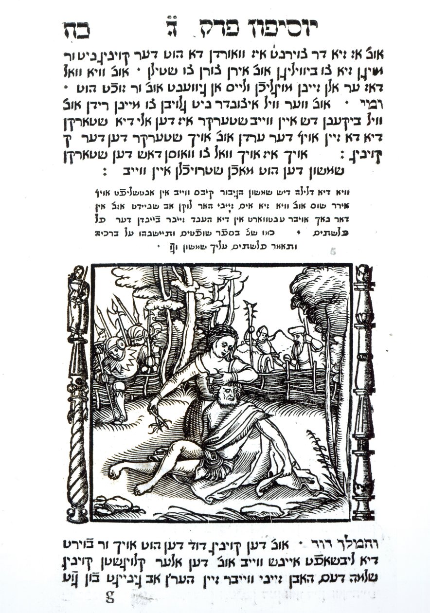 Samson ve Delilah by Jewish School