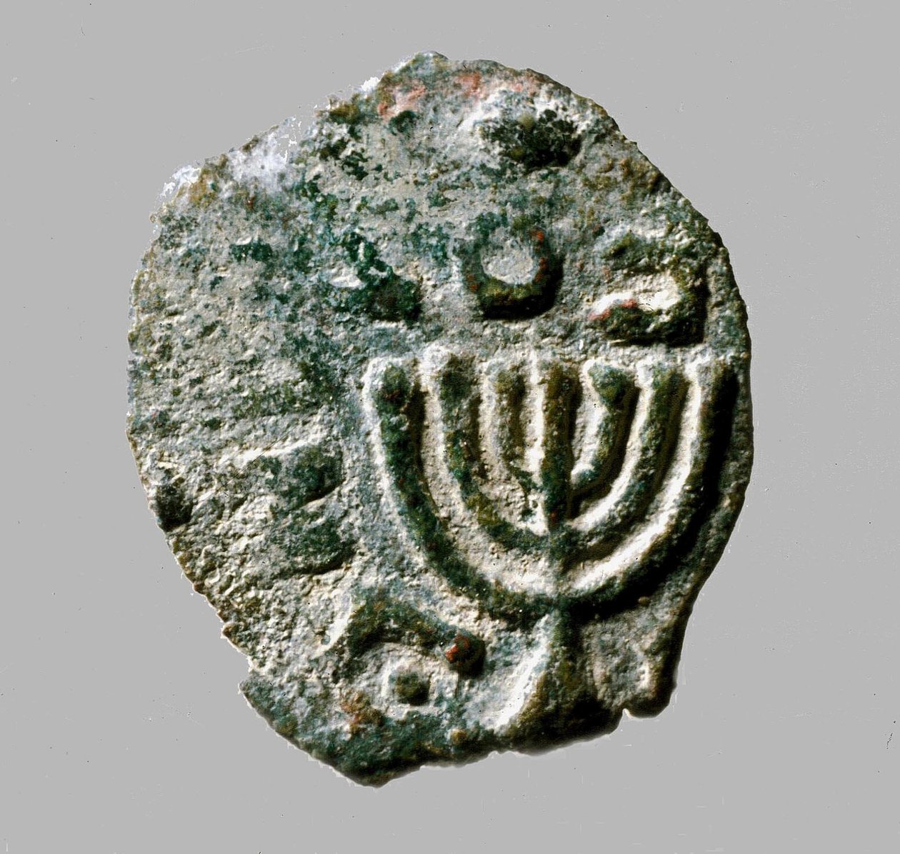 Antigonus II Mattathias Sikkesi, MÖ 40-37 dolayları (metal) by Jewish School