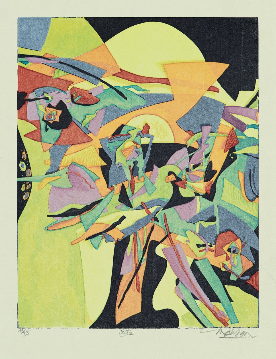 Clytie, 2013 (gravür) by Jim Monson