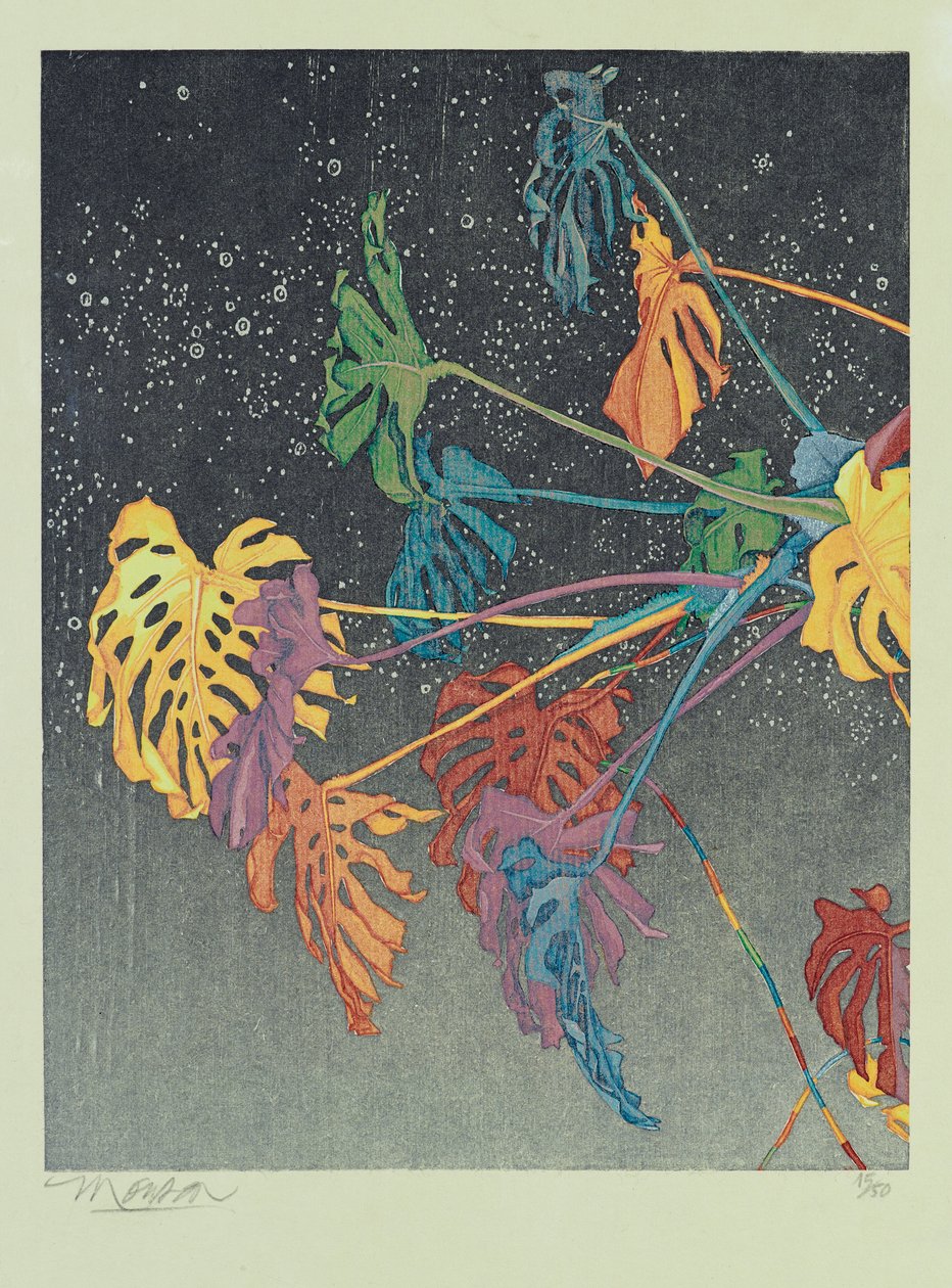 Diptych A, 2011 (gravür) by Jim Monson