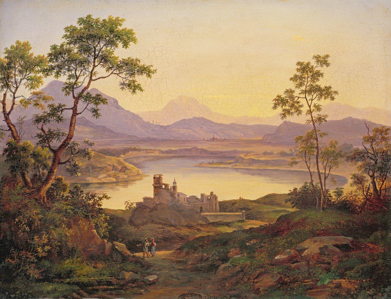 Italian Landscape  by Joachim Faber