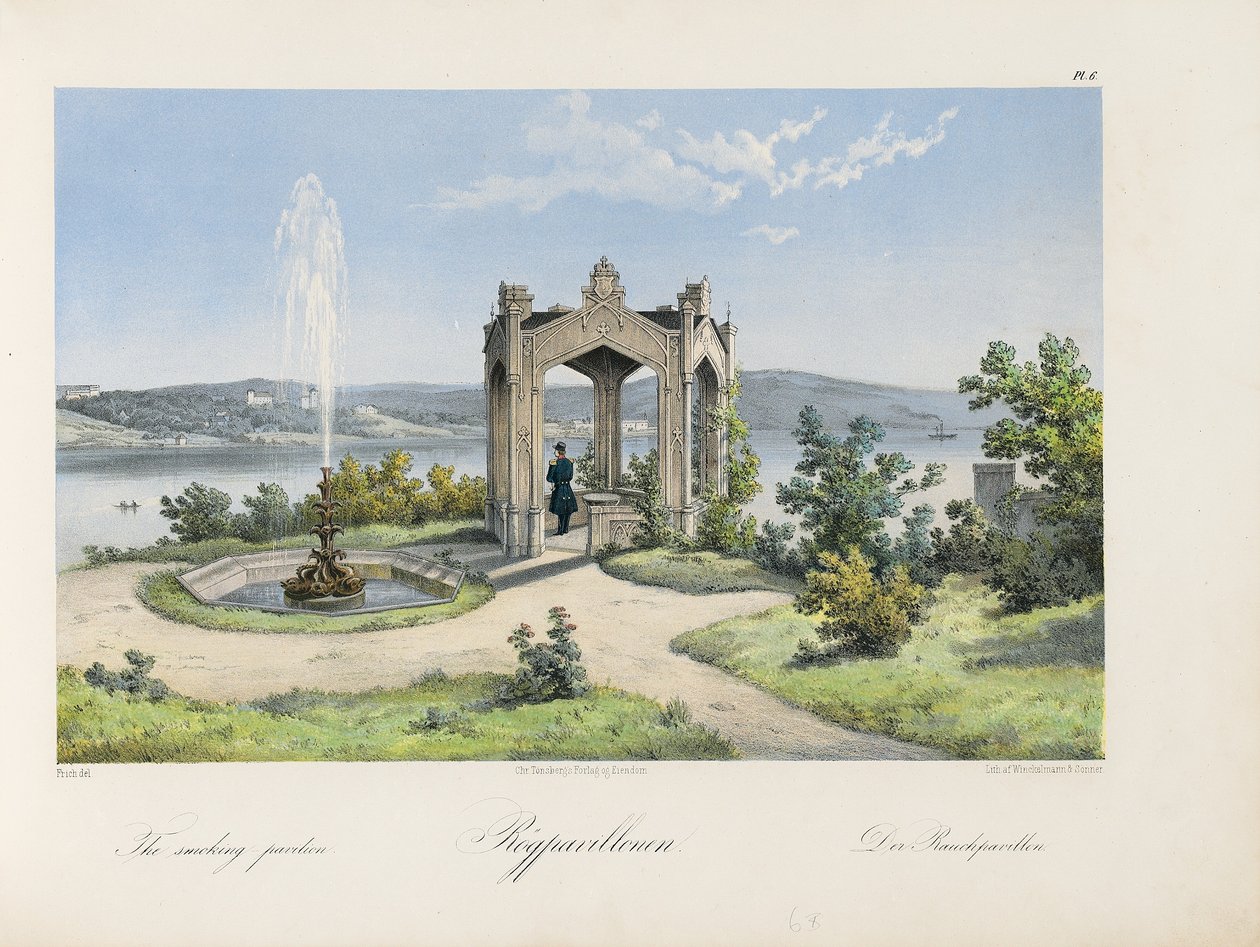 ಆಸ್ಕರ್ಷಲ್ ಸ್ಮೋಕಿಂಗ್ ಪೆವಿಲಿಯನ್, 1852 ಟರ್ಕ್ by Joachim Frich