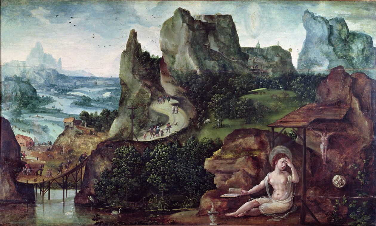 Tövbekar Mary Magdalene by Joachim Patinir