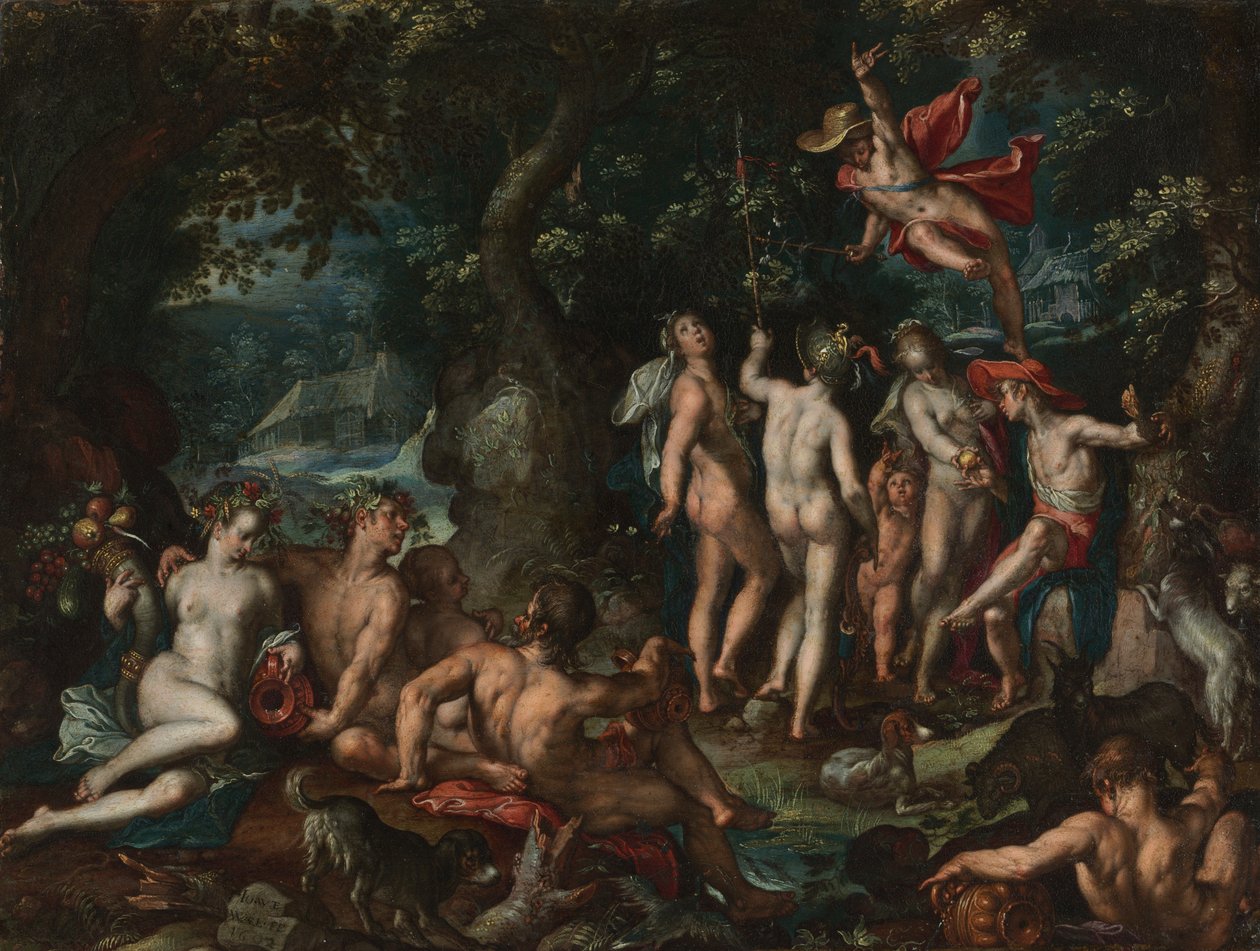 Paris'in Yargısı by Joachim Wtewael or Utewael