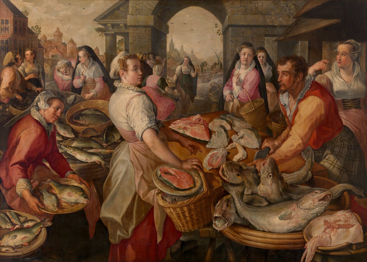  by Joachim Beuckelaer or Bueckelaer