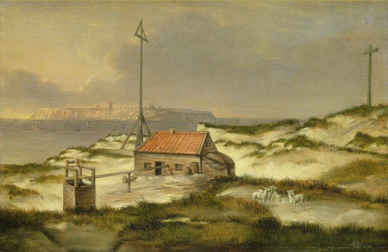 Helgoland Kum Tepeleri, 1815 by Joachim Faber