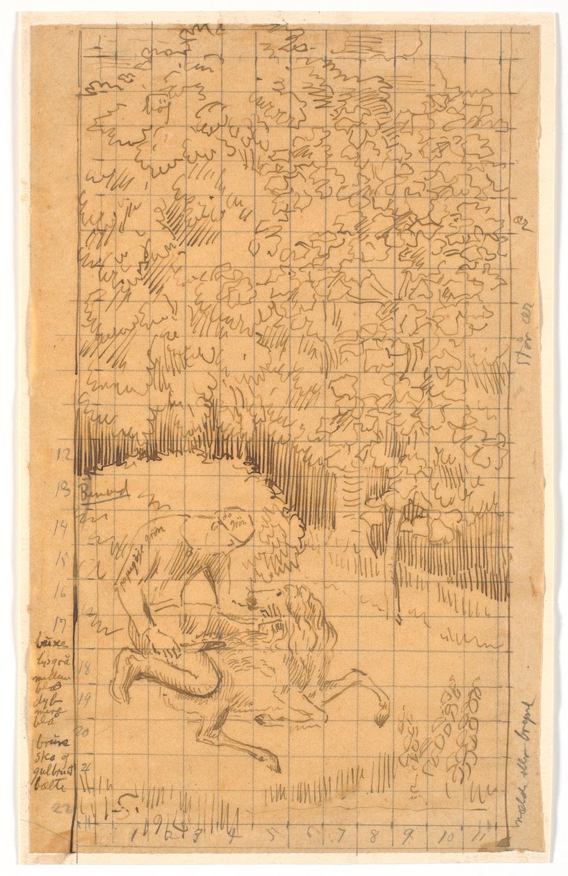 Halk motifli tebeşir by Joakim Frederik Skovgaard