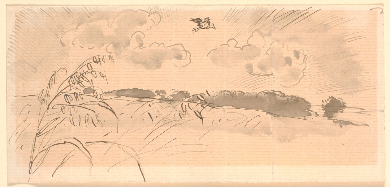 "Lark" taslağı by Joakim Frederik Skovgaard