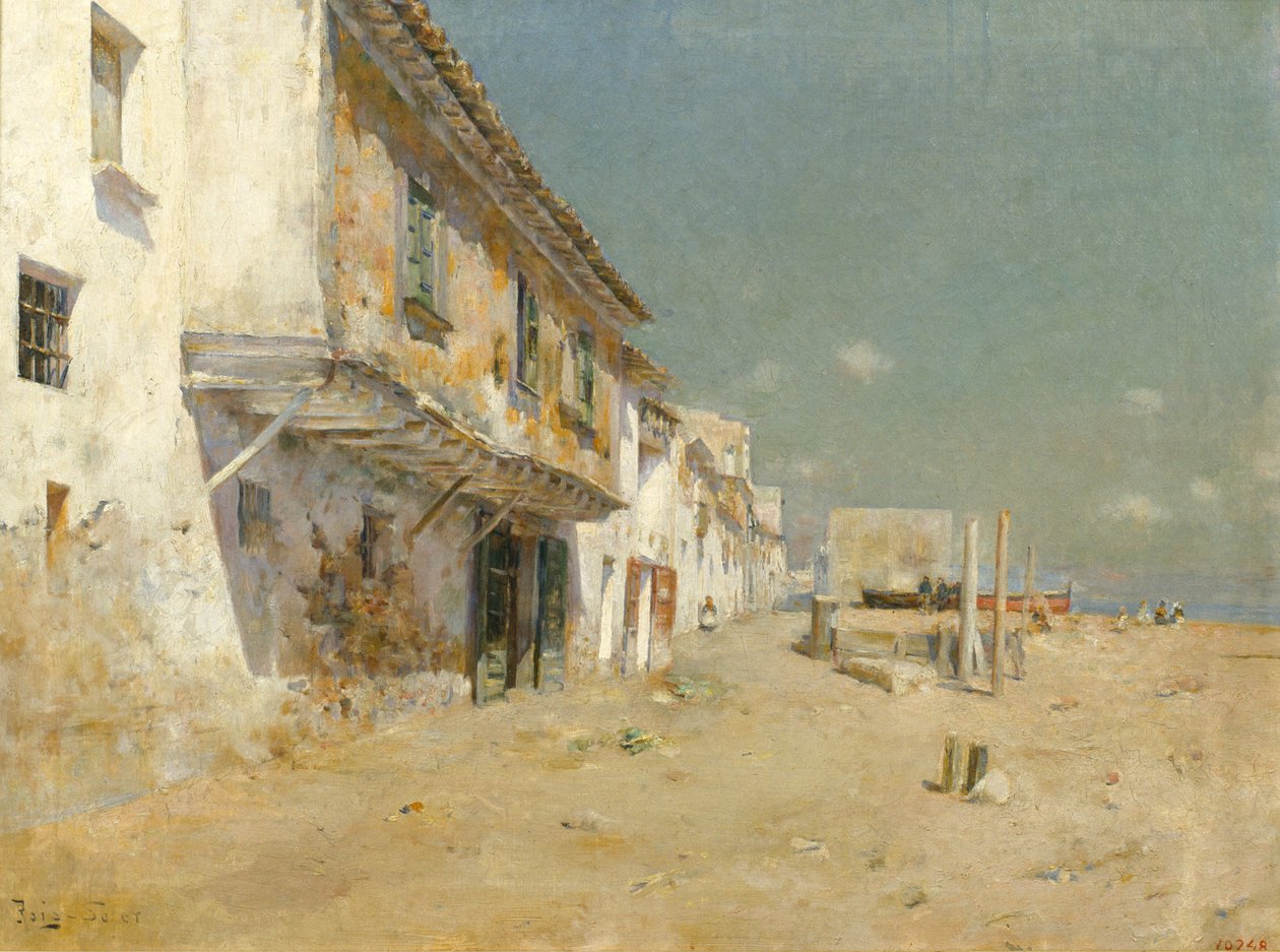 Blanes Plajı by Joan Roig i Soler