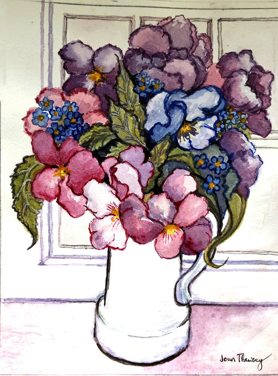 Hercai Menekşeler ve Unutma beni, by Joan Thewsey