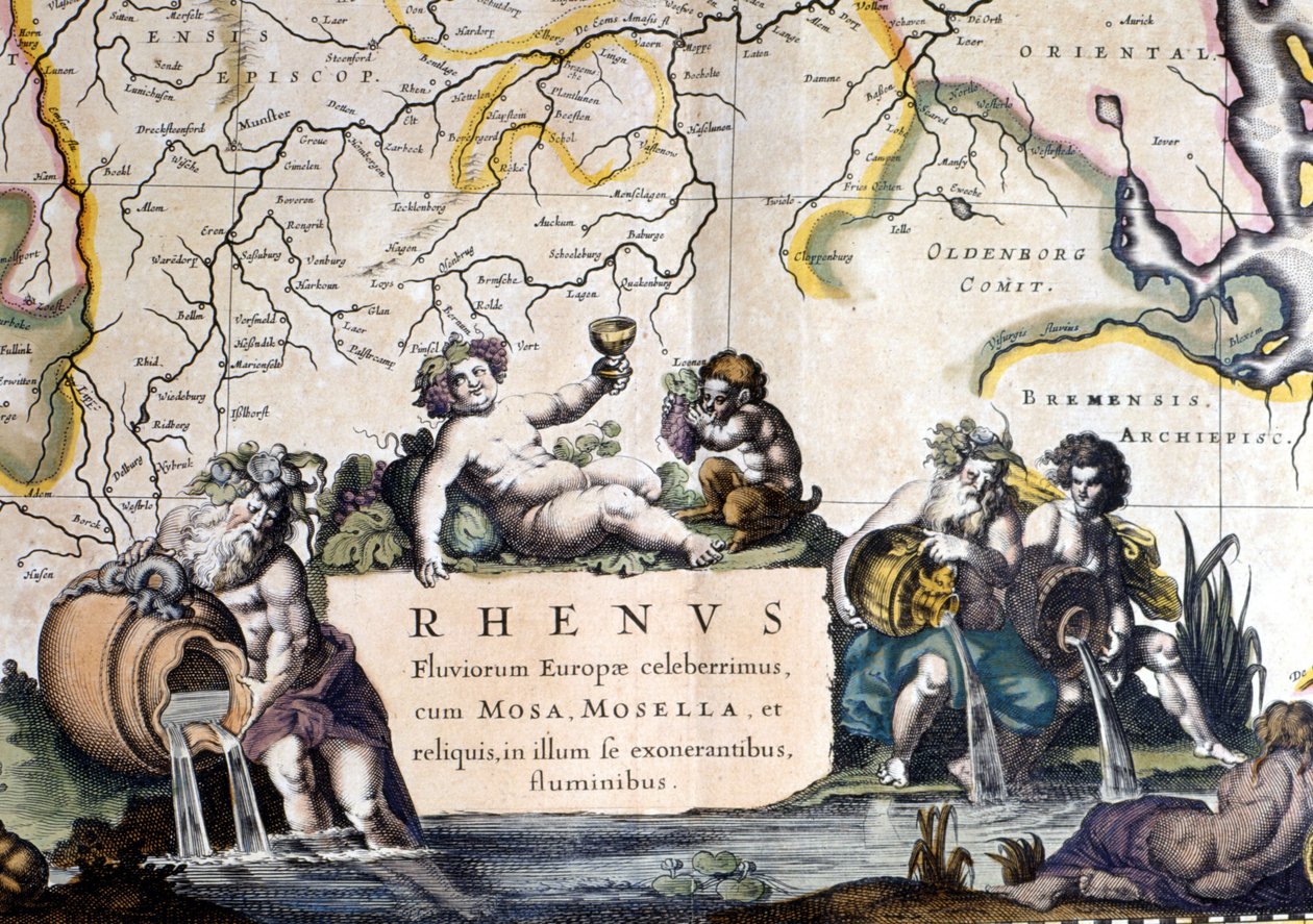 Ren Alegorisi - “Atlas Novus”ta” by Joan Blaeu