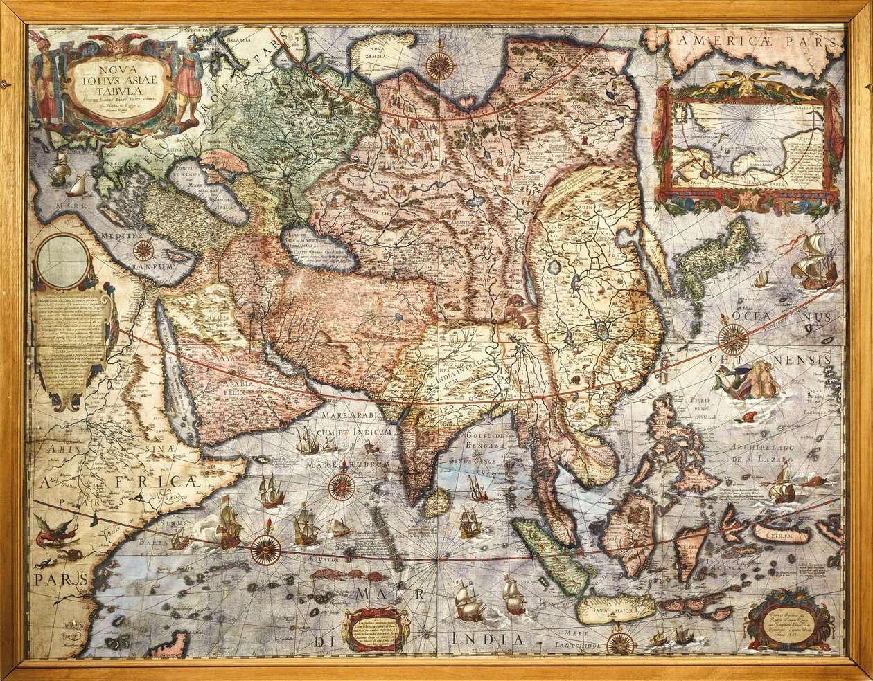 Haritacılık, Asya Haritası. Atlas