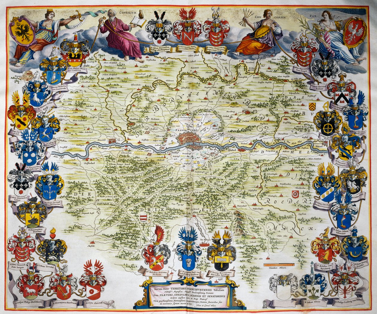 Frankfurt ve bölgesi, Atlas Maior