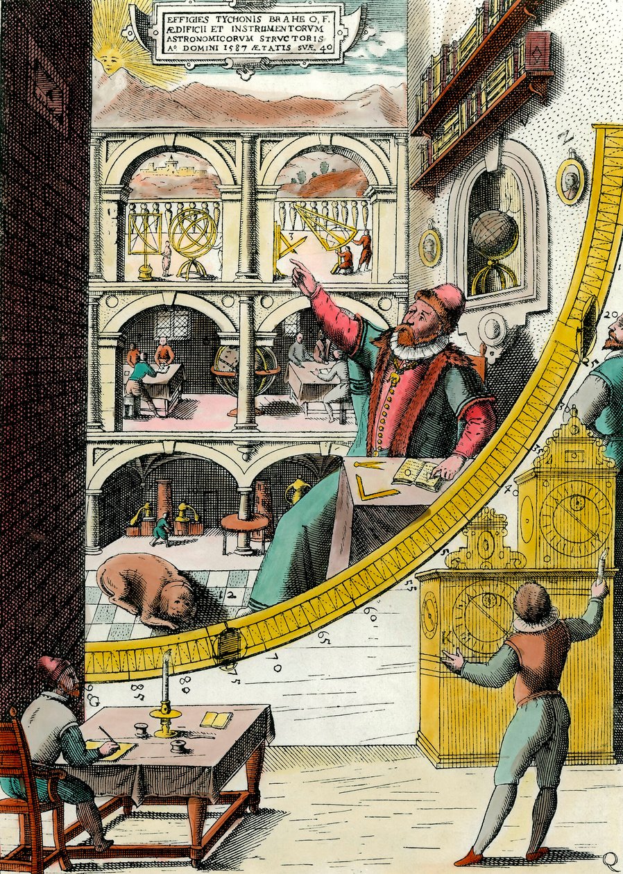 Danimarkalı astronom Tycho Brahe