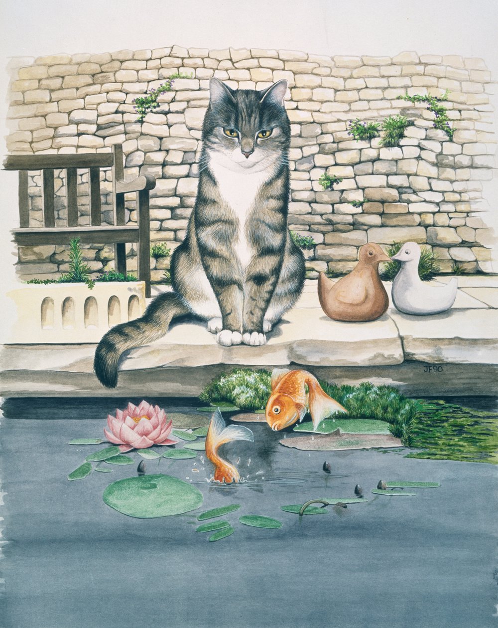Göl kenarında William by Joan Freestone