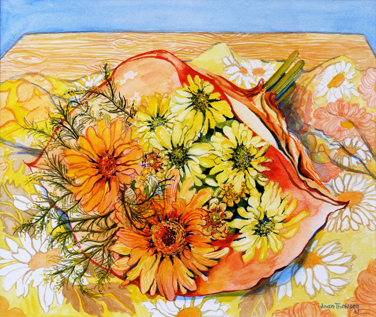 Düzenleme Bekleniyor,2010, suluboya by Joan Thewsey