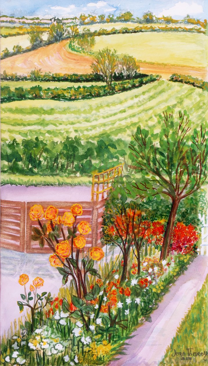Kulübe Bahçesi ve ötesi, 2000. by Joan Thewsey