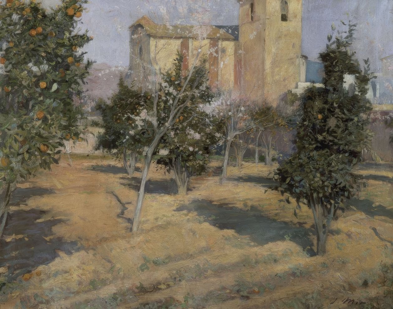 rahibin bahçesi by Joaquim Mir i Trinxet