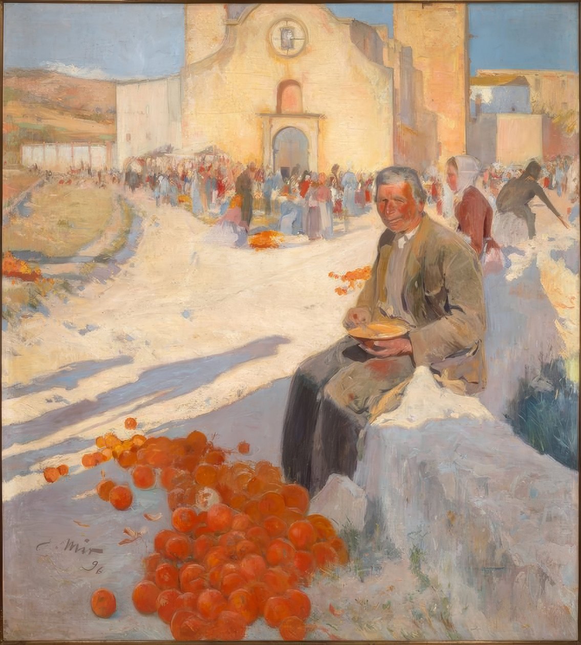 portakal satıcısı by Joaquim Mir i Trinxet